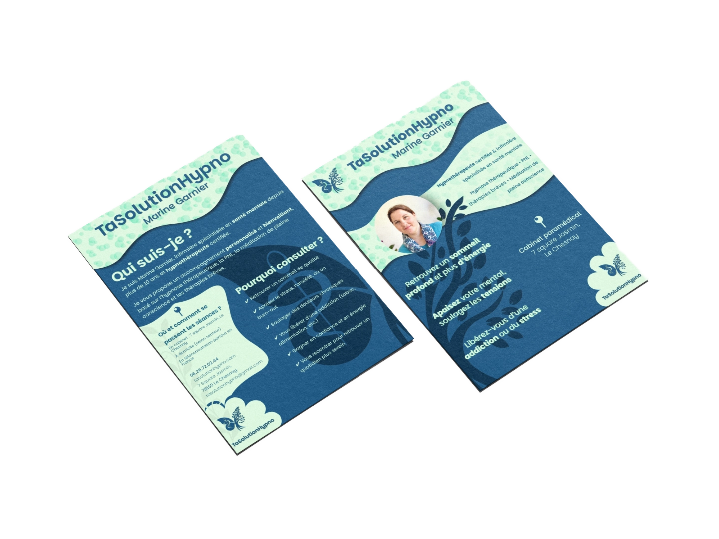 Flyer TaSolutionHypno recto/verso